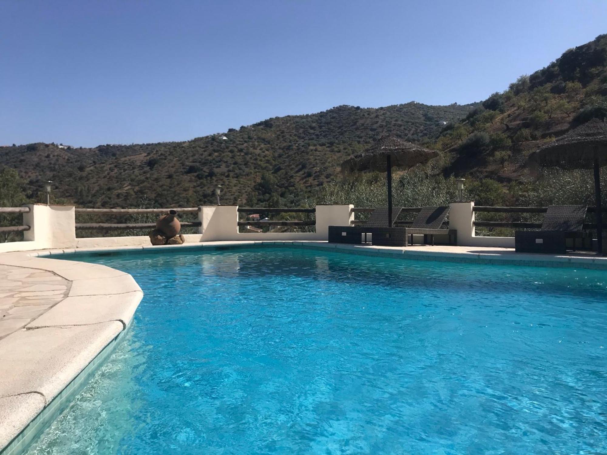 Cortijo Cuscurro Villa Ríogordo Eksteriør billede