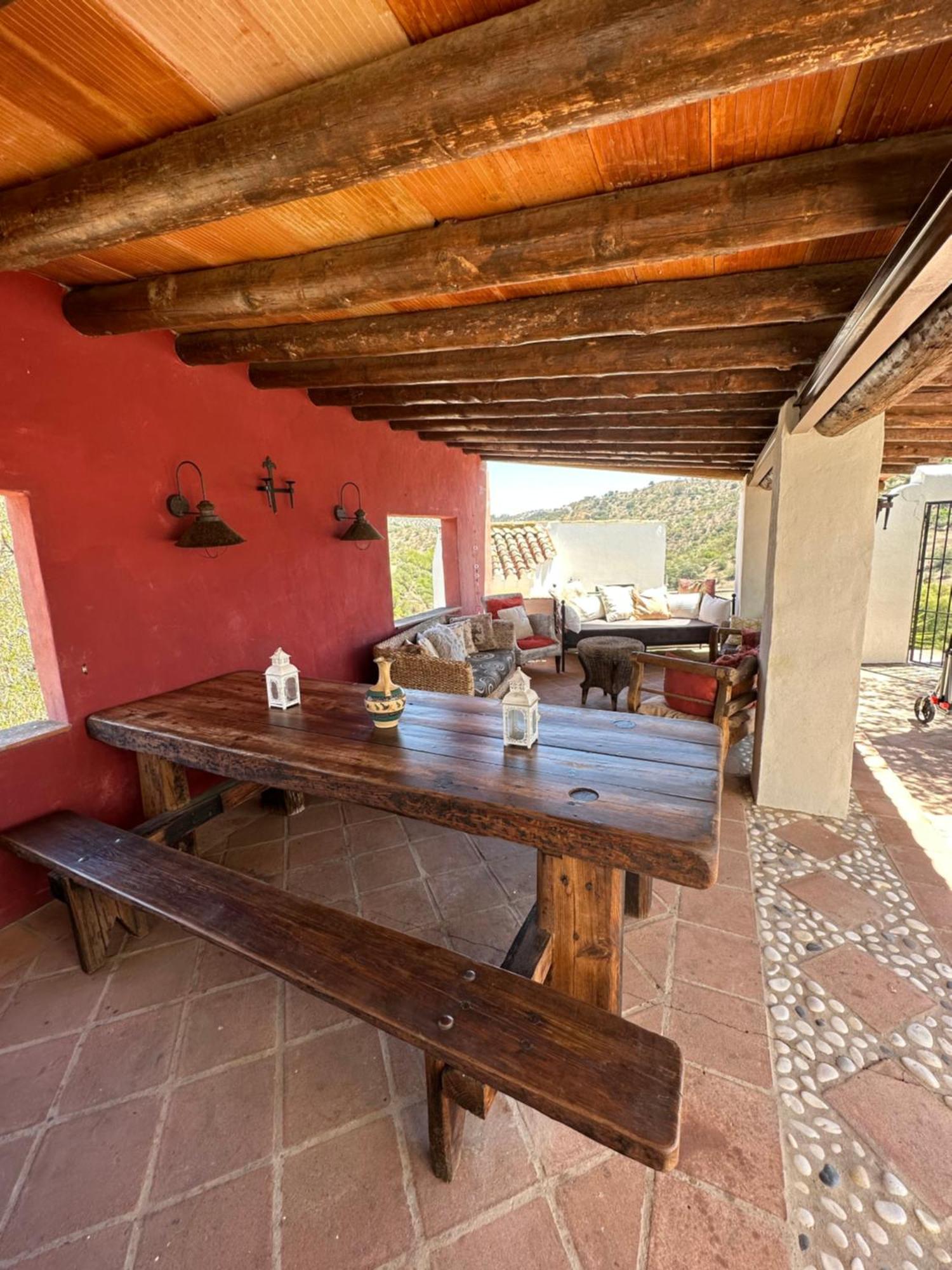 Cortijo Cuscurro Villa Ríogordo Eksteriør billede