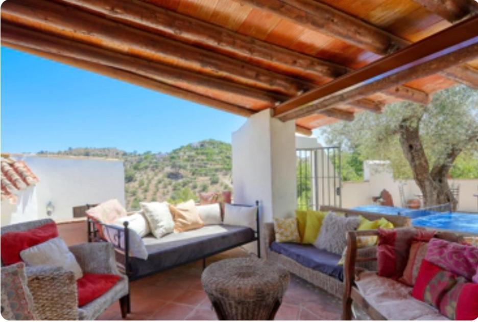 Cortijo Cuscurro Villa Ríogordo Eksteriør billede